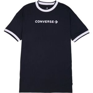 Converse WORDMARK TEE DRESS Dámske šaty, čierna, veľkosť M
