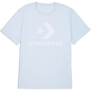 Converse STANDARD FIT CENTER FRONT LARGE LOGO STAR CHEV SS TEE Unisex tričko, svetlomodrá, veľkosť S