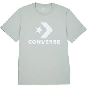 Converse STANDARD FIT CENTER FRONT LARGE LOGO STAR CHEV SS TEE Unisex tričko, svetlo zelená, veľkosť XXL