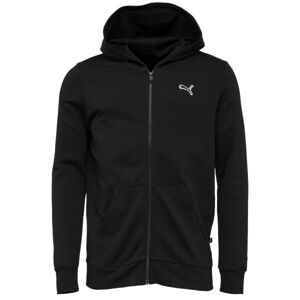 Puma BETTER ESENTIALS FULL ZIP HOODEI FR Pánska mikina, čierna, veľkosť XXXL