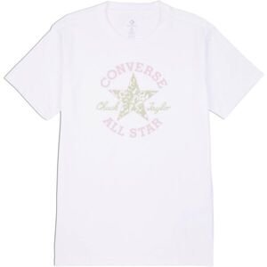 Converse CHUCK PATCH INFILL TEE Dámske tričko, biela, veľkosť M
