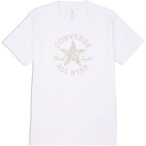 Converse CHUCK PATCH INFILL TEE Dámske tričko, biela, veľkosť XS