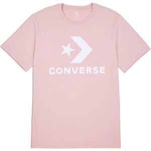 Converse STANDARD FIT CENTER FRONT LARGE LOGO STAR CHEV SS TEE Unisex tričko, ružová, veľkosť XL