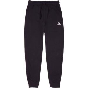 Converse CLASSIC FIT WEARERS LEFT STAR CHEV EMB FLEECE PANT Unisex tepláky, čierna, veľkosť XXS