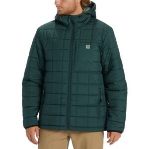 Billabong JOURNEY PUFFER JACKET Pánska zimná bunda, tmavo zelená, veľkosť XL