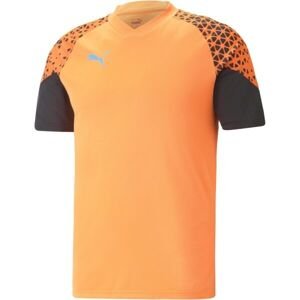 Puma INDIVIDUALCUP TRAINING JERSEY Pánske futbalové tričko, oranžová, veľkosť M