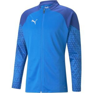 Puma TEAMCUP TRAINING JACKET Pánska futbalová bunda, modrá, veľkosť XL