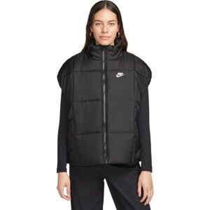 Nike SPORTSWEAR CLASSIC PUFFER Dámska vesta, čierna, veľkosť S