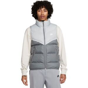 Nike STORM-FIT WINDRUNNER Pánska vesta, sivá, veľkosť XXL