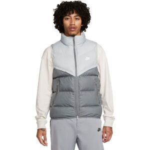 Nike STORM-FIT WINDRUNNER Pánska vesta, sivá, veľkosť L