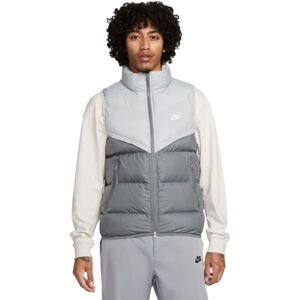 Nike STORM-FIT WINDRUNNER Pánska vesta, sivá, veľkosť
