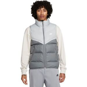 Nike STORM-FIT WINDRUNNER Pánska vesta, sivá, veľkosť XL