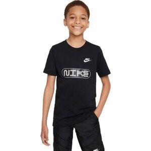 Nike SPORTSWEAR Chlapčenské tričko, čierna, veľkosť L