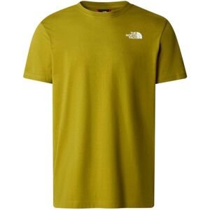 The North Face RED BOX TEE Pánske tričko krátkymi rukávmi, svetlo zelená, veľkosť S
