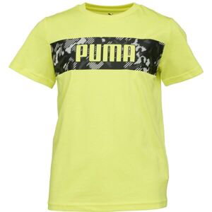 Puma ACTIVE SPORTS TEE Chlapčenské tričko, žltá, veľkosť 128