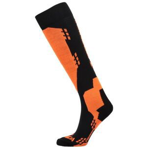 Tecnica TOURING SKI SOCKS Lyžiarske podkolienky, čierna, veľkosť 35-38