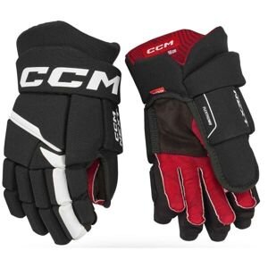 CCM HG NEXT JR Hokejové rukavice, čierna, veľkosť 11