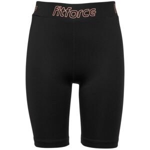 Fitforce MARGA Dievčenské fitness šortky, čierna, veľkosť 164-170