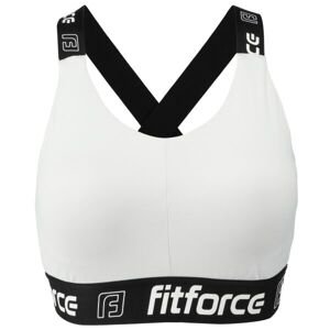 Fitforce NEMEE Dámska fitness podprsenka, biela, veľkosť S