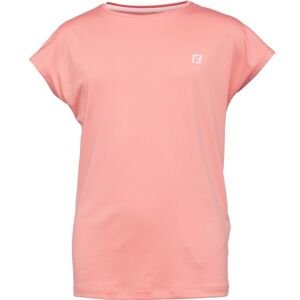 Fitforce LIKYTE Dievčenské fitness tričko, oranžová, veľkosť 128-134