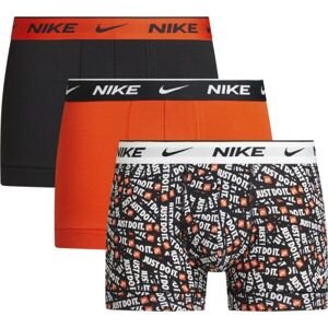 Nike EDAY COTTON STRETCH Pánske boxerky, oranžová, veľkosť M