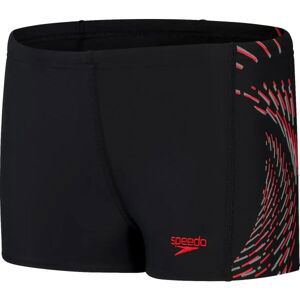 Speedo PLASTISOL PLACEMENT Chlapčenské športové plavky, tmavo modrá, veľkosť 15-16