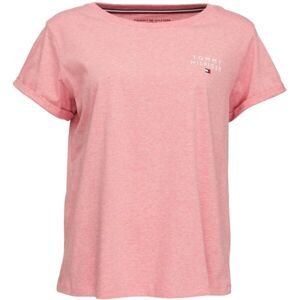 Tommy Hilfiger SHORT SLEEVE T-SHIRT Dámske tričko, ružová, veľkosť L