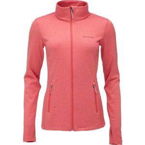 Columbia W PARK VIEW GRID FLEECE FULL ZIP Dámska mikina, lososová, veľkosť S