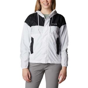 Columbia FLASH CHALLENGER WINDBREAKER Dámska vetrovka, biela, veľkosť XS