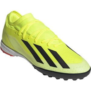 adidas X CRAZYFAST LEAGUE TF Pánske turfy, žltá, veľkosť 41 1/3