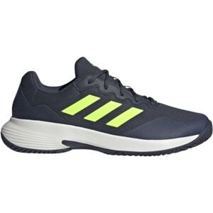 adidas GAMECOURT 2 M Pánska tenisová obuv, tmavo modrá, veľkosť 46