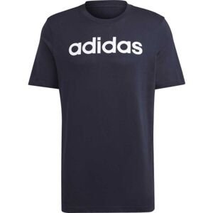 adidas LIN SJ T Pánske tričko, tmavo modrá, veľkosť 2XLT