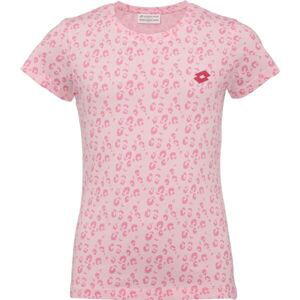 Lotto ARWEN Dievčenské tričko, ružová, veľkosť 116-122