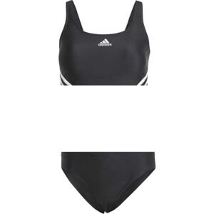 adidas 3S BIKINI Dievčenské dvojdielne plavky, čierna, veľkosť 38