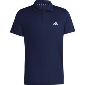 adidas TR-ES BASE POLO Pánske športové tričko, tmavo modrá, veľkosť L