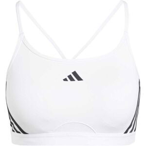 adidas AEROREACT TRAINING LIGHT-SUPPORT 3-STRIPES BRA Dámska športová podprsenka, biela, veľkosť lcd