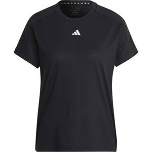 adidas TRAIN ESSENTIALS TEE Dámske športové tričko, čierna, veľkosť L
