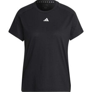 adidas TRAIN ESSENTIALS TEE Dámske športové tričko, čierna, veľkosť M
