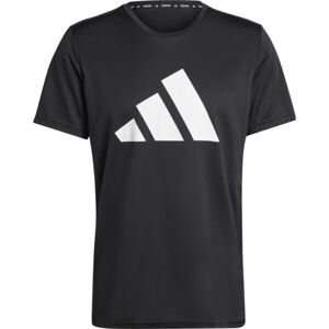 adidas RUN IT T-SHIRT Pánske tričko, čierna, veľkosť