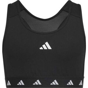 adidas TECHFIT SPORTS BRA Dievčenská športová podprsenka, čierna, veľkosť 128