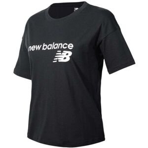New Balance WT03805BK Dámske tričko, čierna, veľkosť M