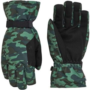 Bula CAMOUFLAGE MITTENS Pánske rukavice, čierna, veľkosť M