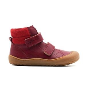 AYLLA CHIRI WT Detská barefoot obuv, červená, veľkosť 26