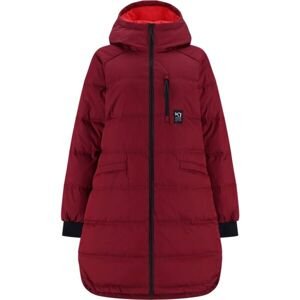 KARI TRAA RONGVE Dámsky páperový kabát, červená, veľkosť L