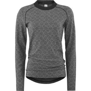 KARI TRAA VOSS CASHMERE MIX LONG SLEEVE Dámske termotričko, sivá, veľkosť S