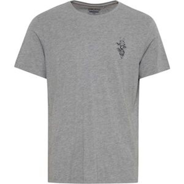 BLEND REGULAR FIT Pánske tričko, sivá, veľkosť M