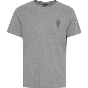 BLEND REGULAR FIT Pánske tričko, sivá, veľkosť S