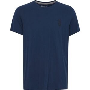 BLEND REGULAR FIT Pánske tričko, tmavo modrá, veľkosť L