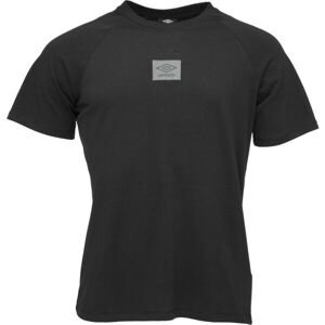 Umbro RLXS TEE ESSENTIALS Pánske tričko, čierna, veľkosť S