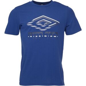 Umbro GLITCH GRAPHIC TEE Pánske tričko, modrá, veľkosť L